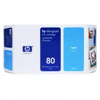 HP 80 (C4846A) - patron, cyan (azúrkék) HP 80 (C4846A) - patron, cyan (azúrkék)