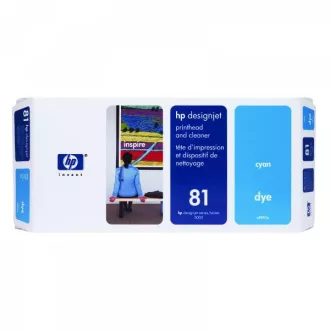 HP 81 (C4951A) - nyomtatófej, cyan (azúrkék) HP 81 (C4951A) - nyomtatófej, cyan (azúrkék)