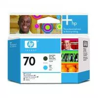 HP 70 (C9404A) - nyomtatófej, cyan (azúrkék)