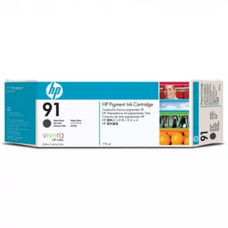 HP 91 (C9464A) - patron, matt black (matt fekete)