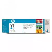 HP 91 (C9467A) - patron, cyan (azúrkék)
