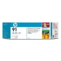 HP 91 (C9470A) - patron, light cyan (világos azúrkék)