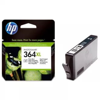 HP 364-XL (CB322EE) - patron, photoblack (fényképfekete)