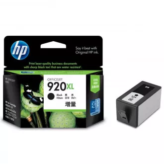 HP 920-XL (CD975AE#301) - patron, black (fekete)