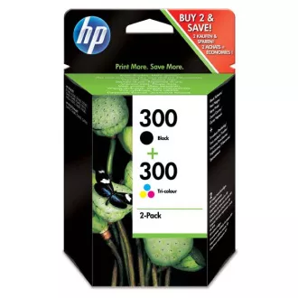 HP 300 (CN637EE) - patron, black + color (fekete + színes)