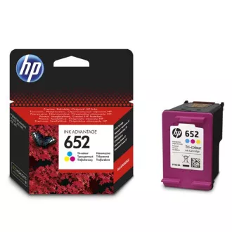 HP 652 (F6V24AE#302) - patron, color (színes)