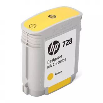 HP 728 (F9J61A) - patron, yellow (sárga)