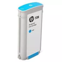 HP 728 (F9J67A) - patron, cyan (azúrkék)