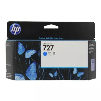 HP 727 (F9J76A) - patron, cyan (azúrkék)
