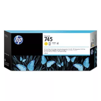 HP 745 (F9K02A) - patron, yellow (sárga)