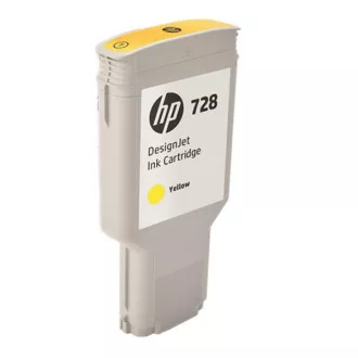 HP 728 (F9K15A) - patron, yellow (sárga)