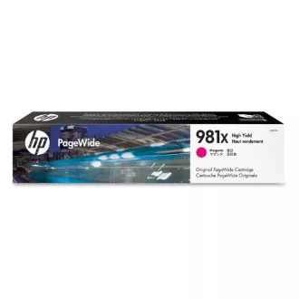HP 981X (L0R10A) - patron, magenta HP 981X (L0R10A) - patron, magenta