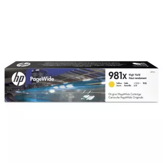 HP 981X (L0R11A) - patron, yellow (sárga) HP 981X (L0R11A) - patron, yellow (sárga)