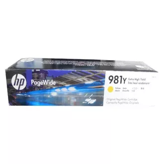HP 981Y (L0R15A) - patron, yellow (sárga) HP 981Y (L0R15A) - patron, yellow (sárga)