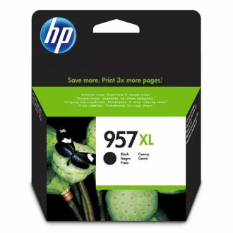 HP 957-XL (L0R40AE) - patron, black (fekete)