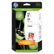 HP 62 (N9J71AE) - patron, black + color (fekete + színes)