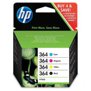 HP 364 (N9J73AE) - patron, black + color (fekete + színes)