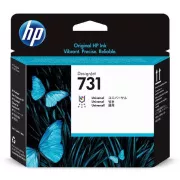 HP 731 (P2V27A) - nyomtatófej, black (fekete)