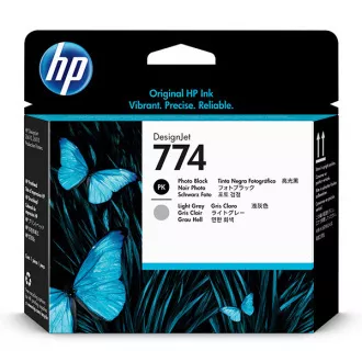HP 774 (P2W00A) - nyomtatófej, light gray (világosszürke)