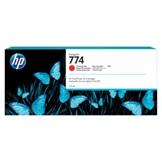 HP 774 (P2W02A) - patron, red (piros)
