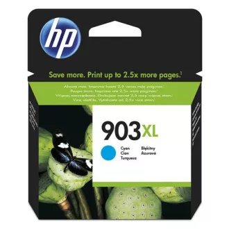 HP 903-XL (T6M03AE) - patron, cyan (azúrkék)