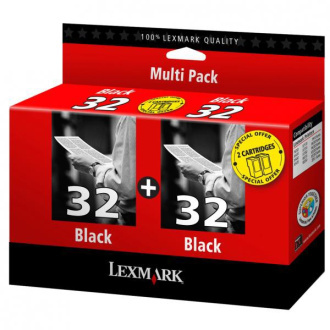 Lexmark 80D2956 - patron, black (fekete) 2db
