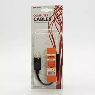 Videó redukció, DisplayPort hím - HDMI nő, HDMI 1.3 - Standard, fekete, logós buborékcsomagolás, ELADÓ Videó redukció, DisplayPort hím - HDMI nő, HDMI 1.3 - Standard, fekete, logós buborékcsomagolás, ELADÓ