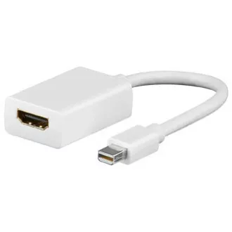 Videó átalakító, mini DisplayPort hím - HDMI nő, HDMI 1.3 - Standard, fehér, ELADÓ Videó átalakító, mini DisplayPort hím - HDMI nő, HDMI 1.3 - Standard, fehér, ELADÓ