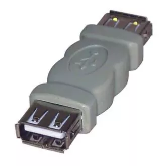 USB csatlakozó, (2.0), USB A csatlakozó - USB A csatlakozó, szürke, 5891, ELADÓ