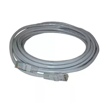 LAN kábel UTP patchkábel, Cat.5e, RJ45 csatlakozó - RJ45 csatlakozó, 1 m, árnyékolatlan, szürke, economy LAN kábel UTP patchkábel, Cat.5e, RJ45 csatlakozó - RJ45 csatlakozó, 1 m, árnyékolatlan, szürke, economy