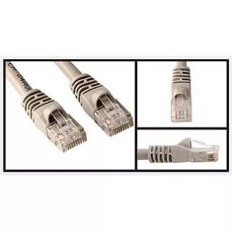 LAN kábel FTP patchkábel, Cat.5e, RJ45 csatlakozó - RJ45 csatlakozó, 25 m, árnyékolt, szürke, gazdaságos LAN kábel FTP patchkábel, Cat.5e, RJ45 csatlakozó - RJ45 csatlakozó, 25 m, árnyékolt, szürke, gazdaságos