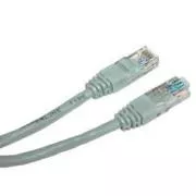LAN kábel UTP patchkábel, Cat.6, RJ45 csatlakozó - RJ45 csatlakozó, 0,5 m, árnyékolatlan, szürke, economy