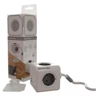 230 V-os hálózati hosszabbító kábel, CEE7 (dugó) – POWERCUBE, 1,5 m, EXTENDED USB, szürke, POWERCUBE, 4 aljzat, PD 20 W A C 230 V-os hálózati hosszabbító kábel, CEE7 (dugó) – POWERCUBE, 1,5 m, EXTENDED USB, szürke, POWERCUBE, 4 aljzat, PD 20 W A C