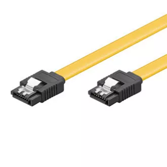 Merevlemez kábel adatkábel, SATA férfi - SATA férfi, 0,5 m, 6 Gb/s, sárga, logós buborékcsomagolás, ELADÓ Merevlemez kábel adatkábel, SATA férfi - SATA férfi, 0,5 m, 6 Gb/s, sárga, logós buborékcsomagolás, ELADÓ