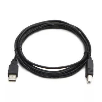 Logo USB kábel (2.0), USB A csatlakozó - USB B csatlakozó, 1,8 m, buborékcsomagolásban