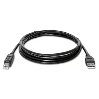 Logo USB kábel (2.0), USB A csatlakozó - USB B csatlakozó, 1,8m