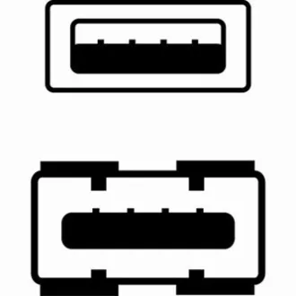 USB hosszabbító kábel (2.0), USB A hím - USB A csatlakozó, 1,8 m, fekete USB hosszabbító kábel (2.0), USB A hím - USB A csatlakozó, 1,8 m, fekete