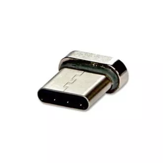 USB kábel csatlakozókkal (2.0), USB A hím - microUSB hím   Apple Lightning hím   USB C hím, 1m, kerek, fonott, ezüst,