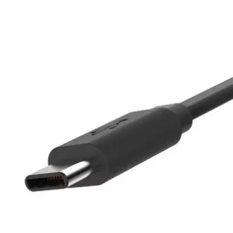 USB kábel (2.0), USB A csatlakozó - USB C csatlakozó, 1m, fekete
