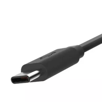 Logo USB kábel (2.0), USB A csatlakozó - USB C csatlakozó, 1m, fekete, buborékcsomagolás, ELADÓ