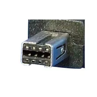 Logo USB kábel (2.0), USB A csatlakozó - 8-pin csatlakozó, 26726, 1.8m, fekete, MINOLTA, ELADÓ