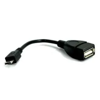 Logo USB kábel (2.0), microUSB férfi - USB A női, 0.15m, OTG, fekete, ELADÓ Logo USB kábel (2.0), microUSB férfi - USB A női, 0.15m, OTG, fekete, ELADÓ