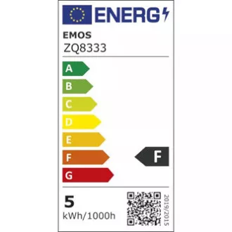 EMOS Lighting GU10 LED-izzó, 220–240 V, 3 W, 345 lm, 3000 K, meleg fehér, 30 000 óra, Classic MR16 52×50×50 mm EMOS Lighting GU10 LED-izzó, 220–240 V, 3 W, 345 lm, 3000 K, meleg fehér, 30 000 óra, Classic MR16 52×50×50 mm