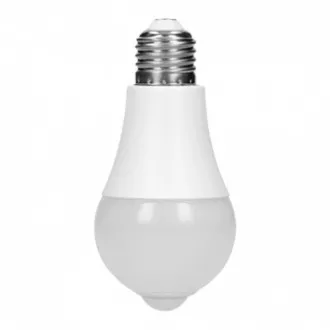 LED izzó Virone E27, 230V, 12W, 1480lm, 4000k, semleges fehér, 25000h, mozgásérzékelővel