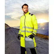 ARDON®SIGNAL fényvisszaverő kapucnis pulóver sárga-fekete | H5956/