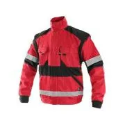 Blúz CXS LUXY BRIGHT, férfi, piros-fekete, méret