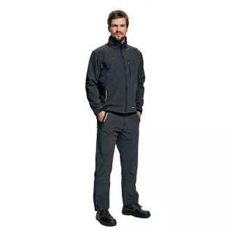 OLZA softshell kabát szürke
