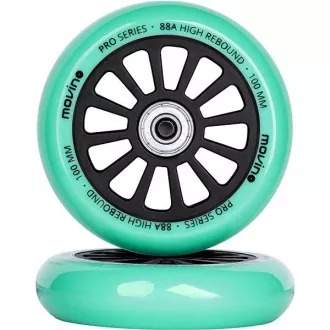 Pótkerekek MOVINO 110mm-es freestyle rollerhez, alumínium, 2 db