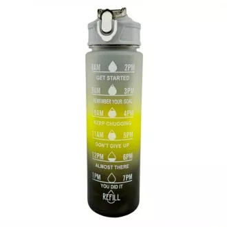 Motivációs sportpalack 3in1, 2000 ml   900 ml   300 ml