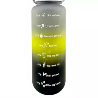Motivációs sportpalack 3in1, 2000 ml   900 ml   300 ml